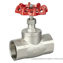 Edelstahl Globe Valve 200wog Bsp Thread Ending